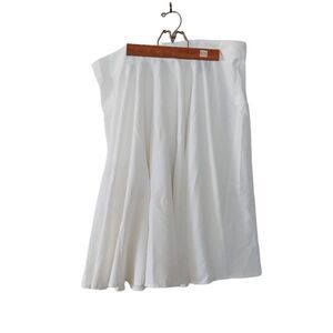 Elegant White Midi Skirt